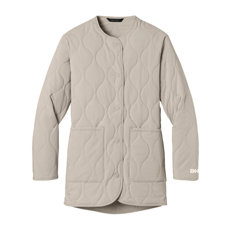 The Monochrome Icon Logo | Embroidered Almond Women&