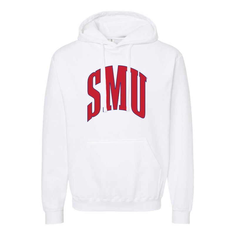 The Big SMU Arch | White Hoodie