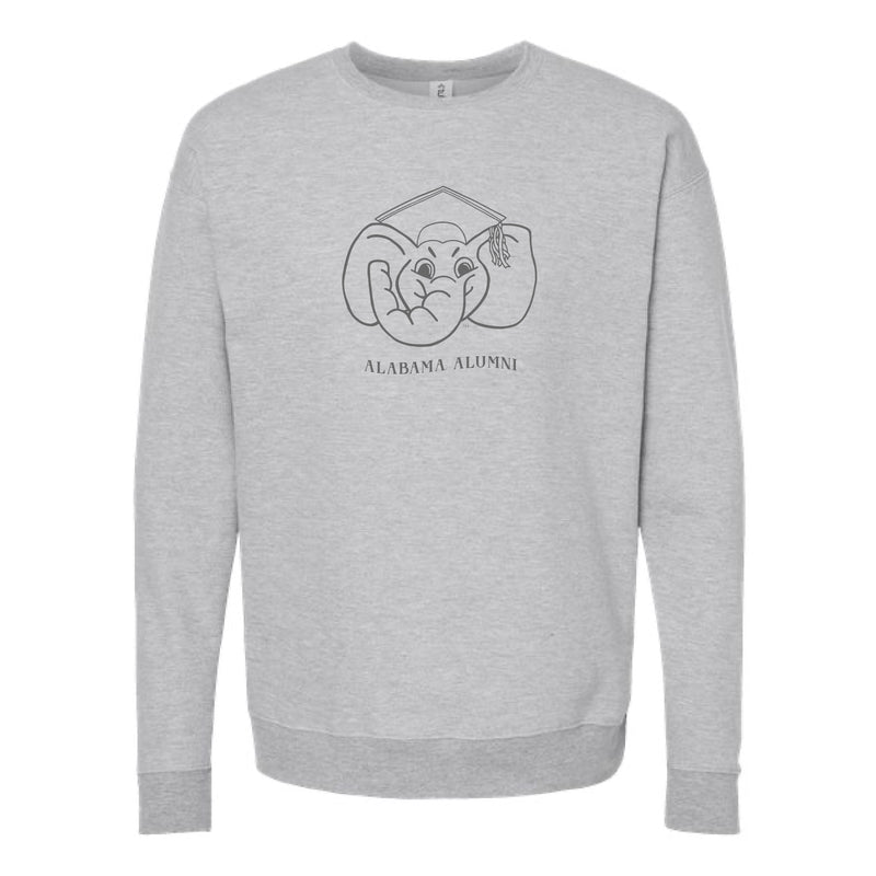 The Big Al Outline Alumni | Heather Grey Sweatshirt