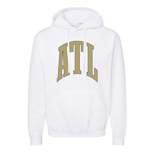 The Big ATL Arch | White Hoodie