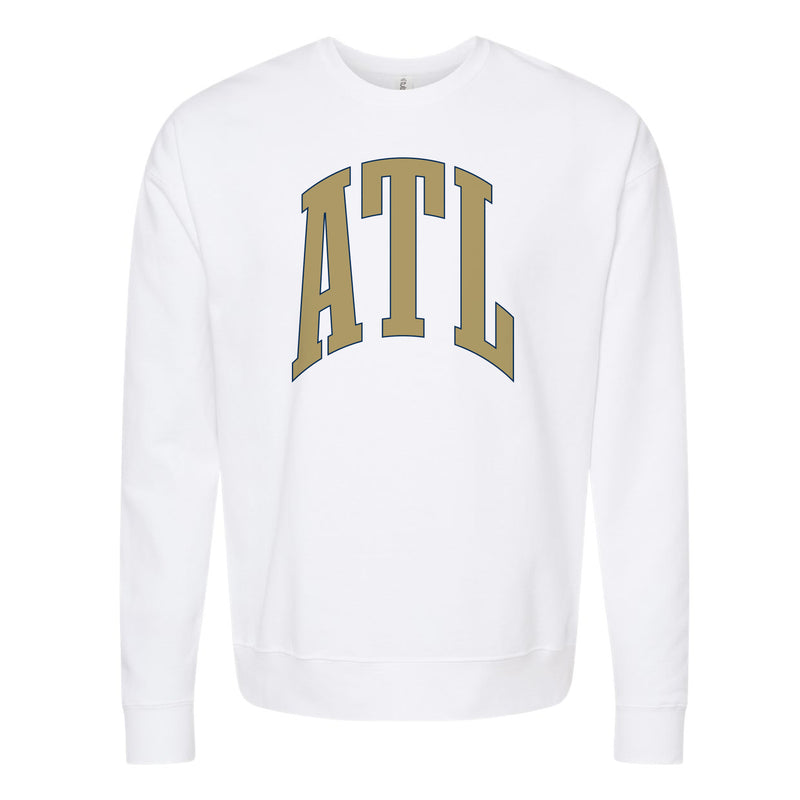 The Big ATL Arch | White Sweatshirt