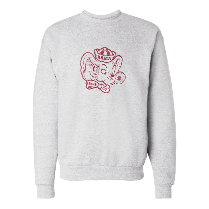 The Big Beanie Elephant Outline | Ash Sweatshirt