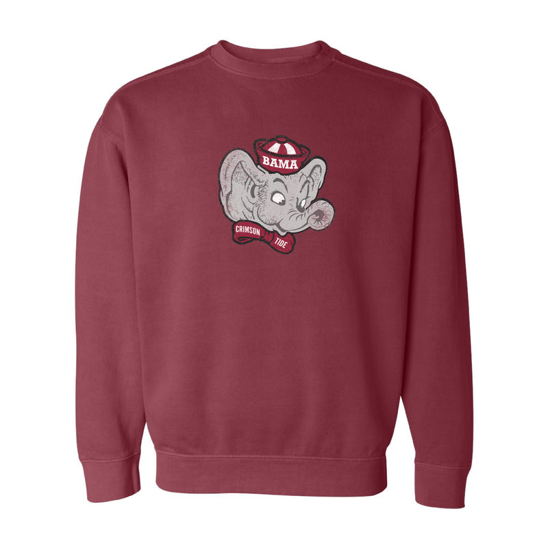 The Big Beanie Elephant | Crimson Sweatshirt