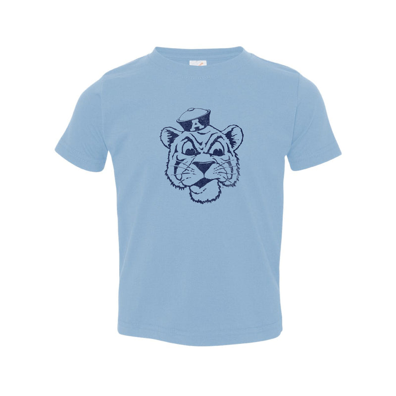 The Big Beanie Tiger Outline | Toddler Light Blue Tee