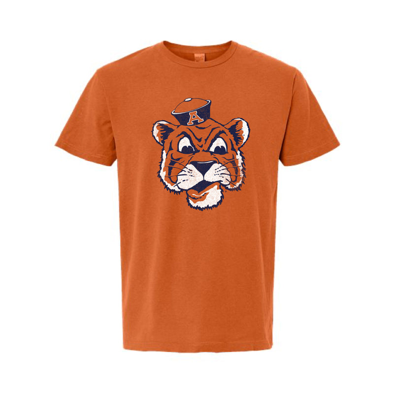 The Big Beanie Tiger | Burnt Orange Tee