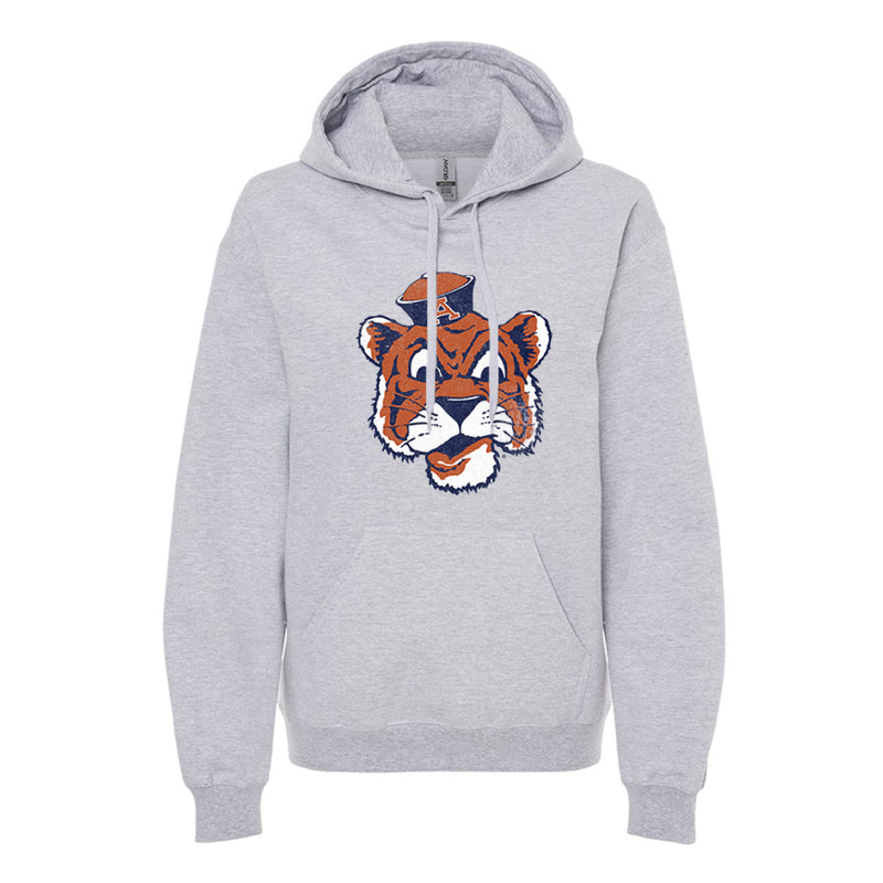 The Big Beanie Tiger | Sport Grey Hoodie