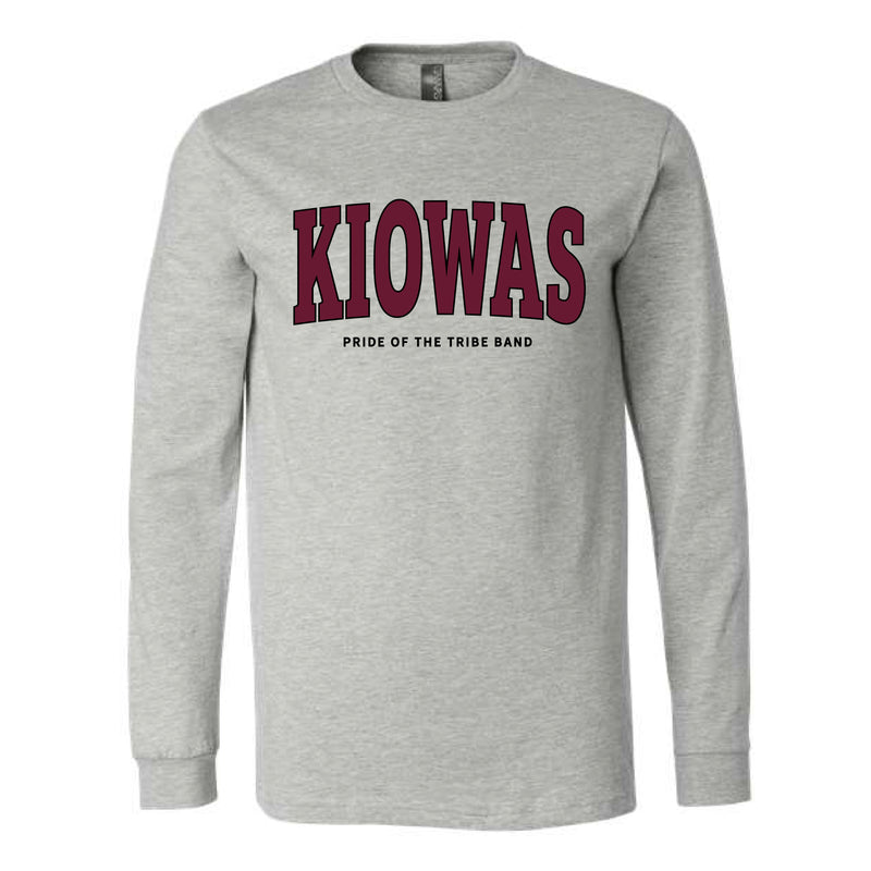 The Big Kiowas Arch | Athletic Heather Long Sleeve Tee