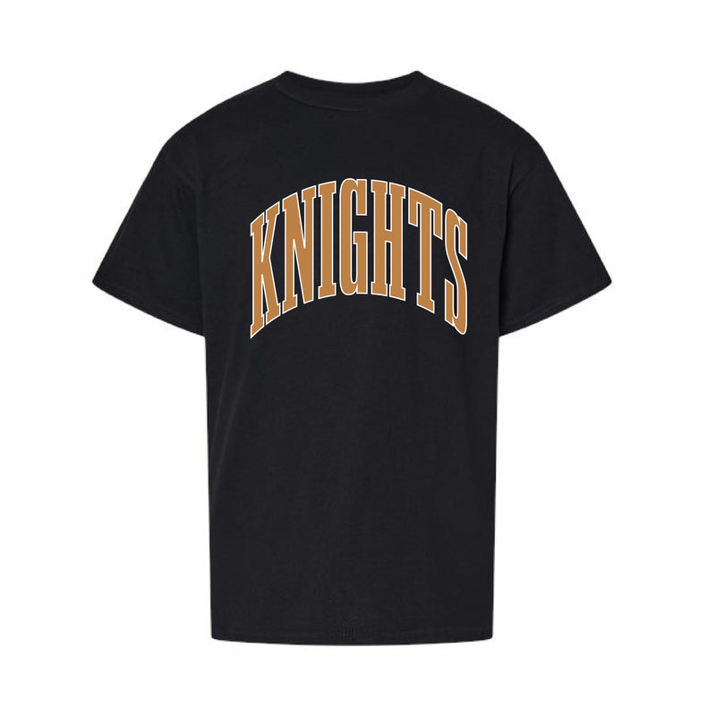 The Big Knights Arch | Pitch Black Youth Tee