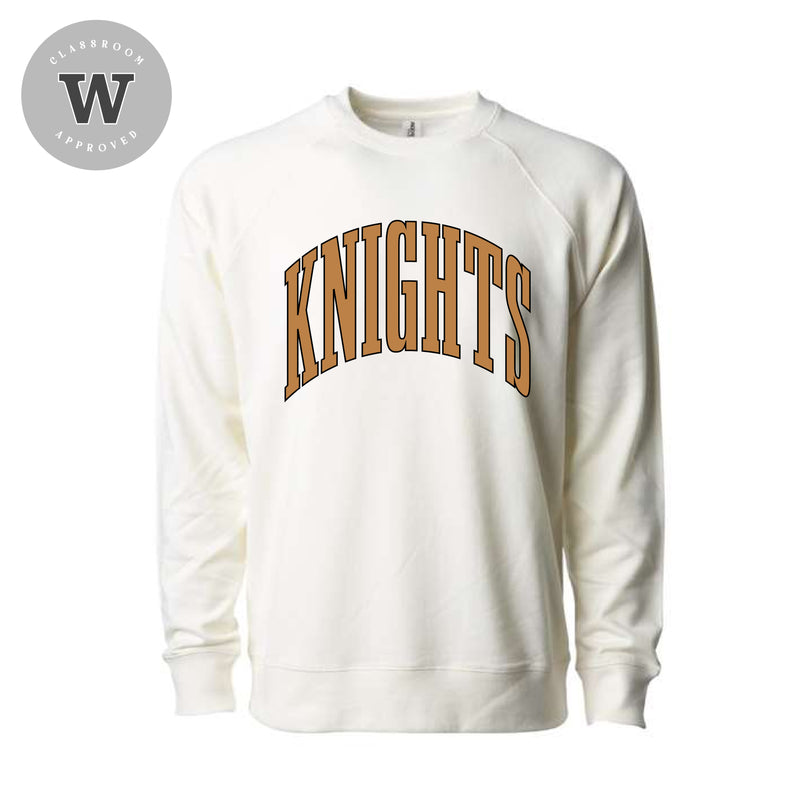 The Big Knights Arch | Bone Crewneck Sweatshirt