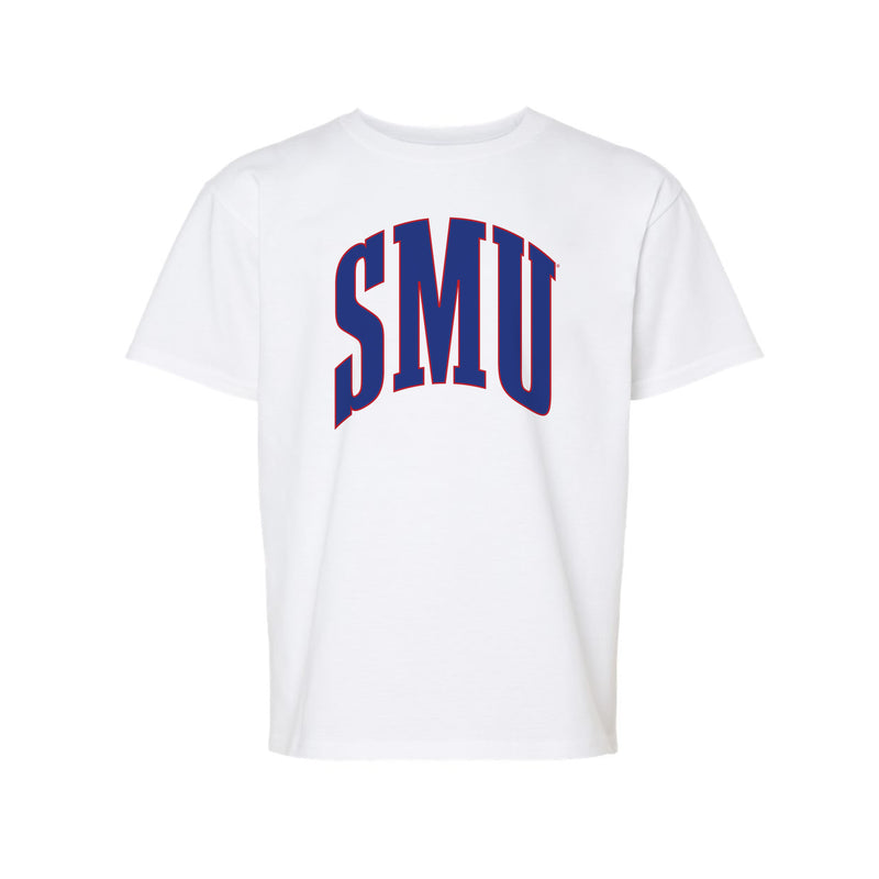 The Big SMU Arch | Youth White Tee