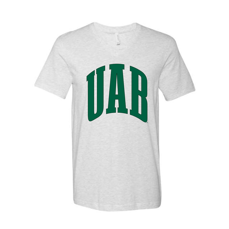 The Big UAB Arch | Ash V-Neck Tee