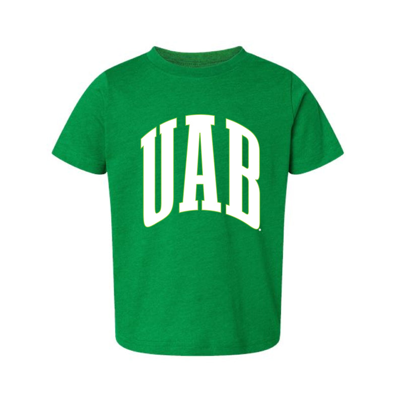 The Big UAB Arch | Toddler Vintage Green Tee