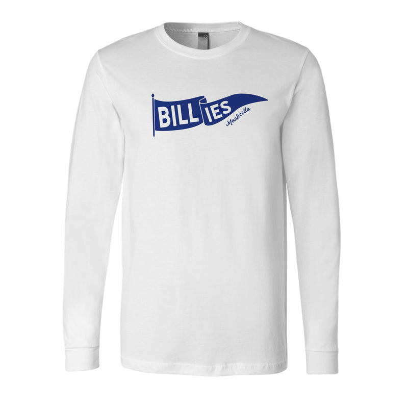 The Billies Flag | White Long Sleeve Tee