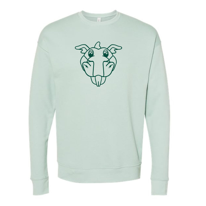 The Blaze Head Outline | Dusty Blue Sweatshirt