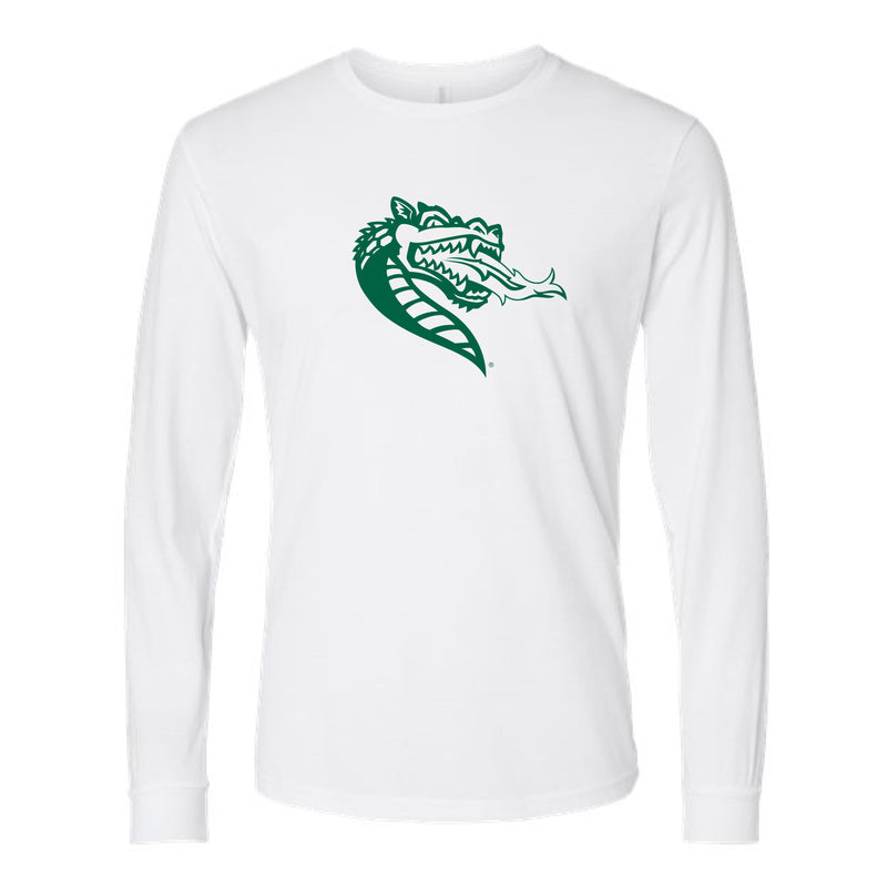 The Blaze Outline Logo | White Long Sleeve