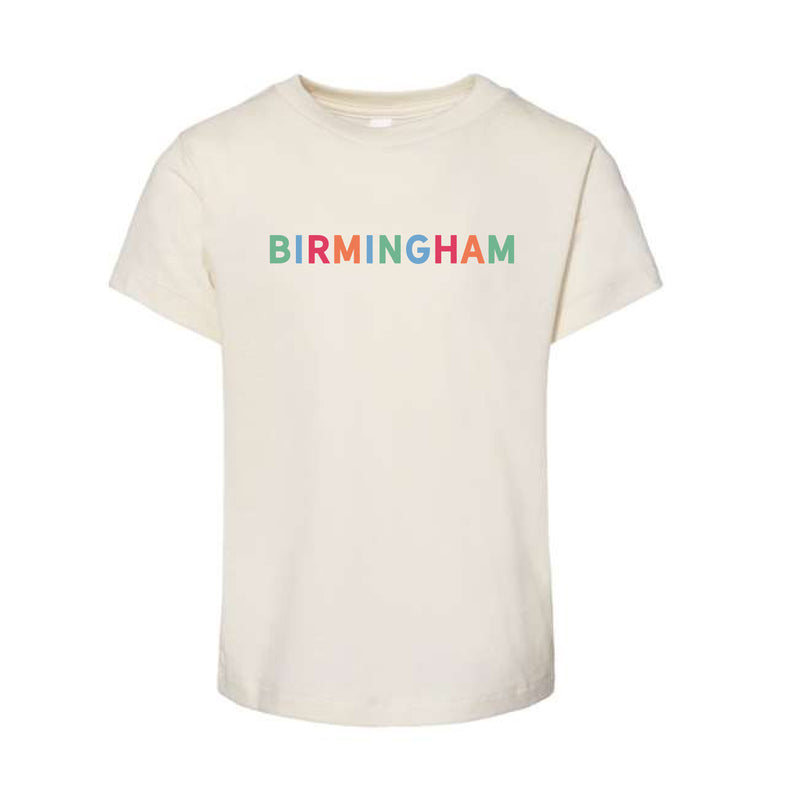 The Birmingham Multi | Toddler Natural Tee