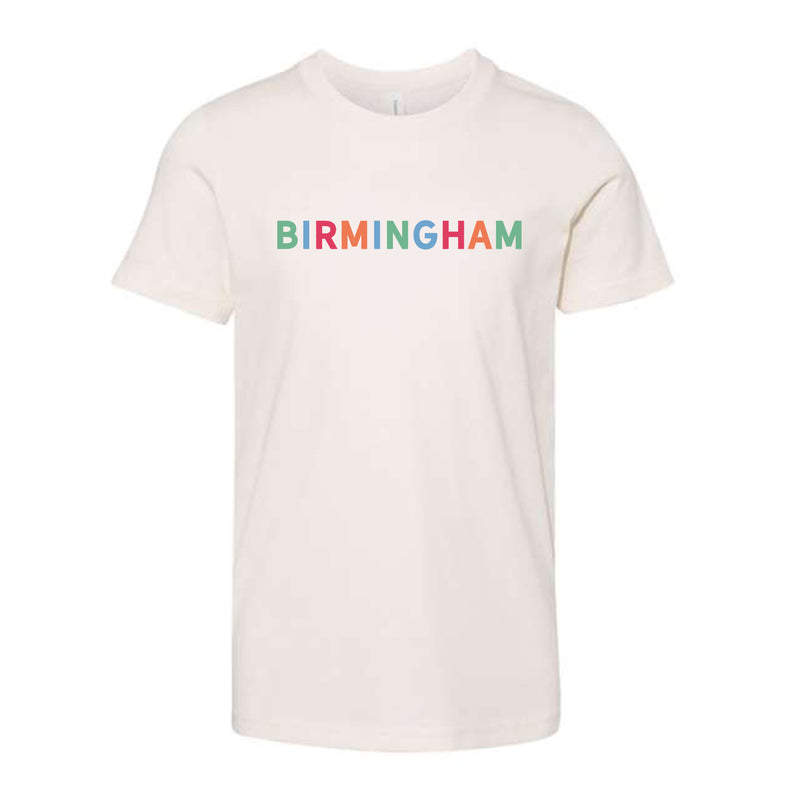 The Birmingham Multi | Youth Natural Tee