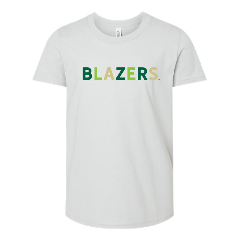 The Blazers Multi | Youth Silver Tee