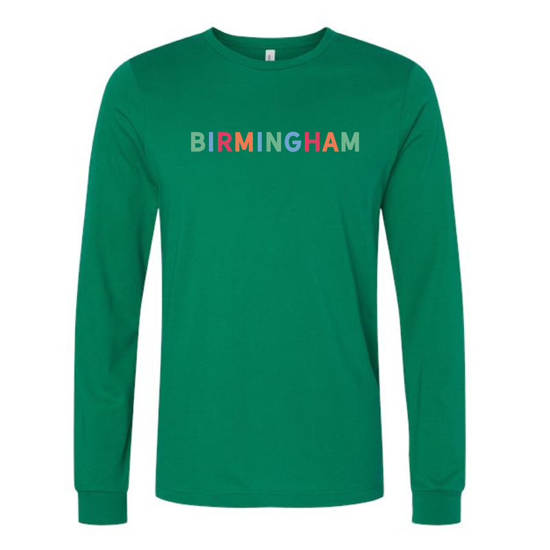 The Birmingham Multi | Kelly Green Long Sleeve