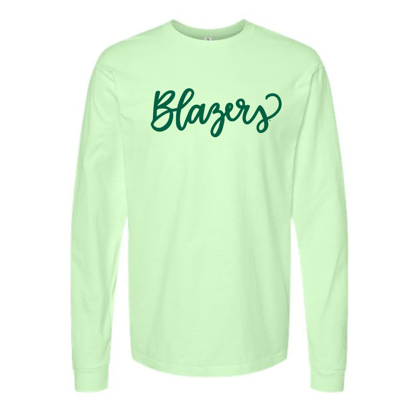 The Blazers Script | Neo Mint Long Sleeve