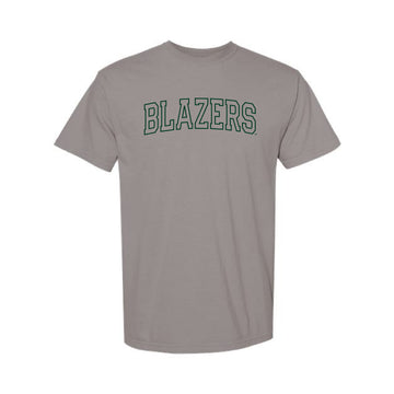 The Blazers Arch Outline | Grey Tee