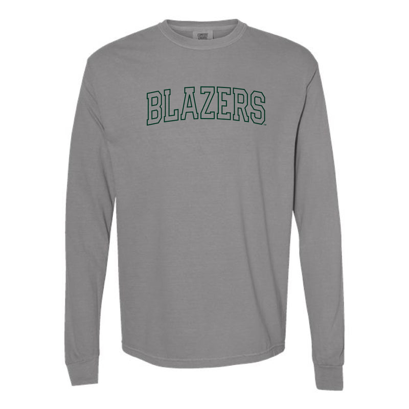 Blazers Arch Outline | Grey Long Sleeve