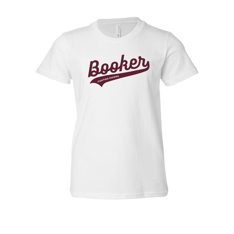 The Booker Script | White Youth Tee