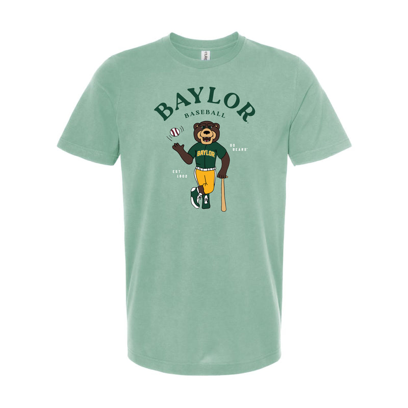 The Bruiser Baseball Player | Light Sage Tee