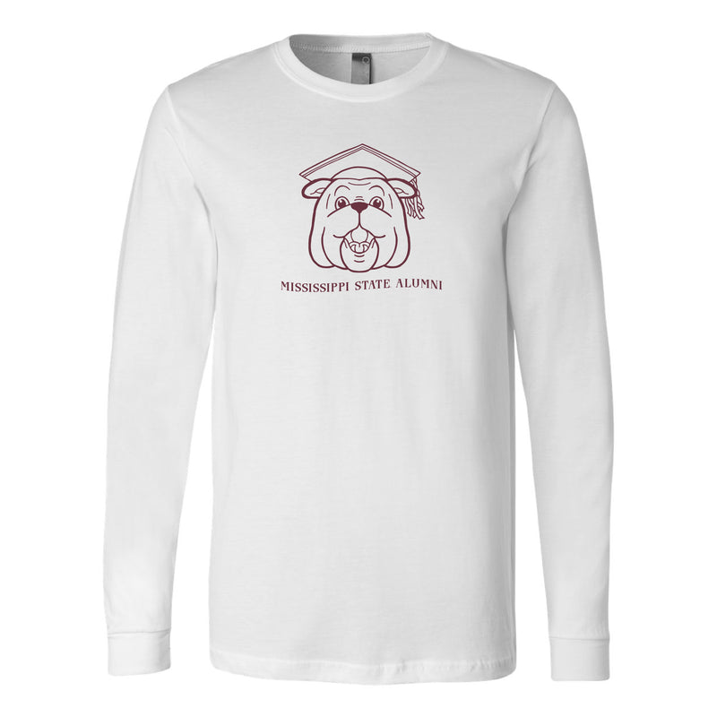 The Bully Outline Alumni | White Long Sleeve