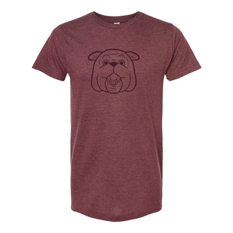 The Bully Outline | Heather Burgundy Tee