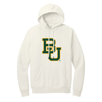 The BU Logo | White Sand Pullover Hoodie