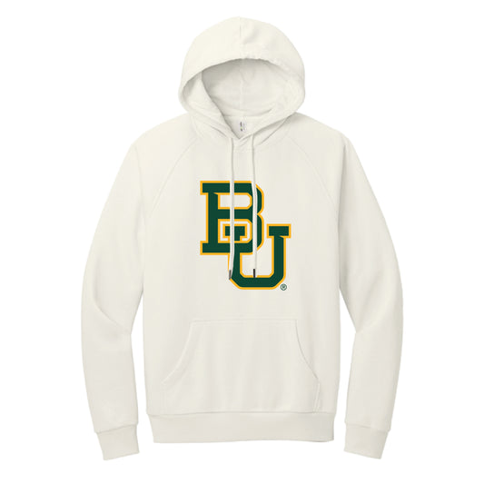 The BU Logo | White Sand Pullover Hoodie