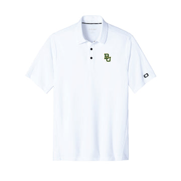 The BU Logo | Embroidered White Polo