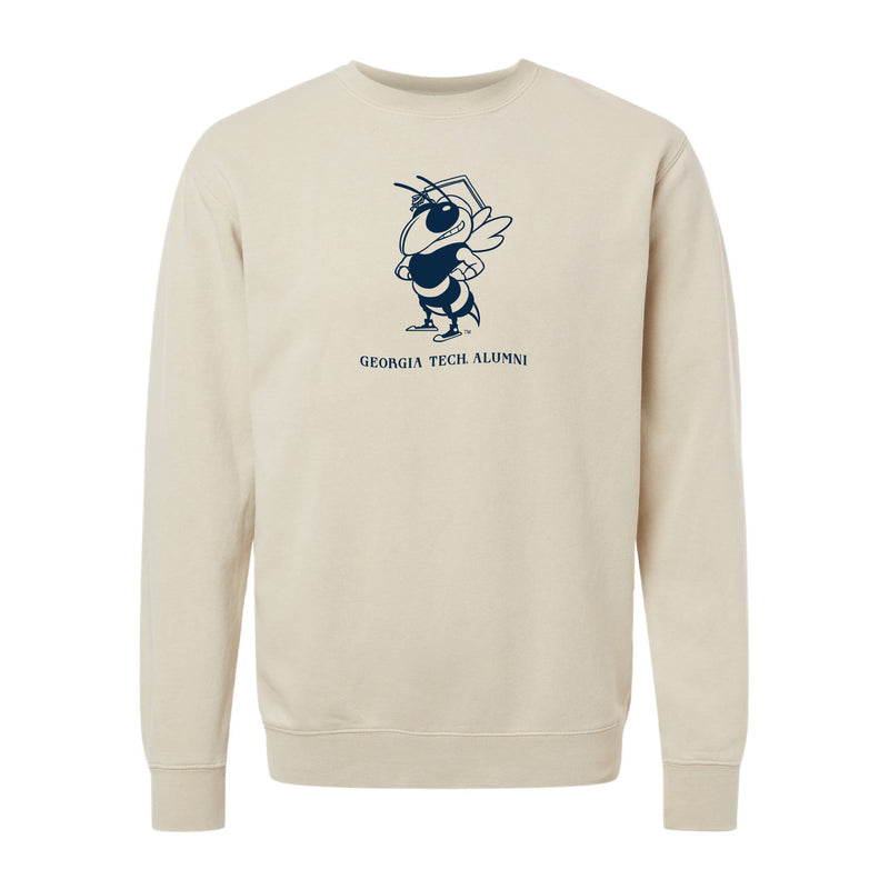 The Buzz Outline Alumni | Pigment Ivory Sweatshirt