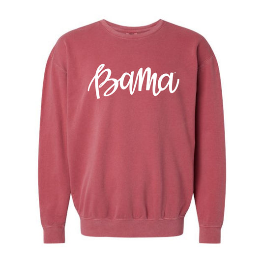 The Bama Script | Crimson Sweatshirt