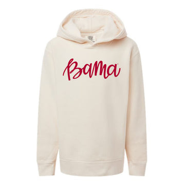 The Bama Script | Youth Ivory Hoodie