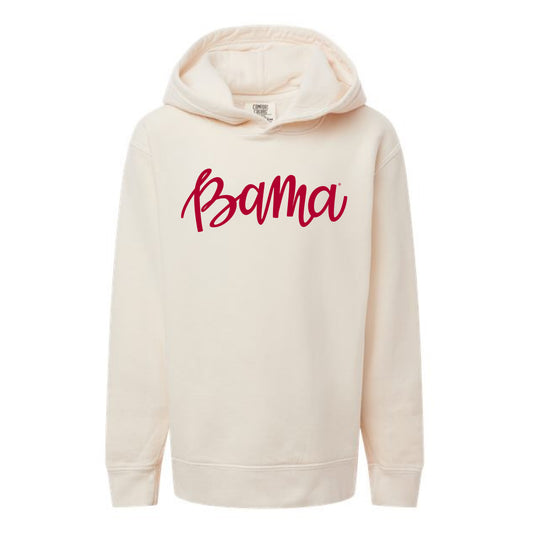 The Bama Script | Youth Ivory Hoodie