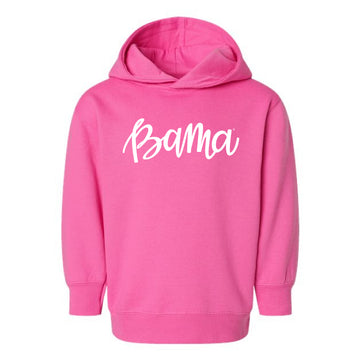 The Bama Script | Toddler Raspberry Hoodie