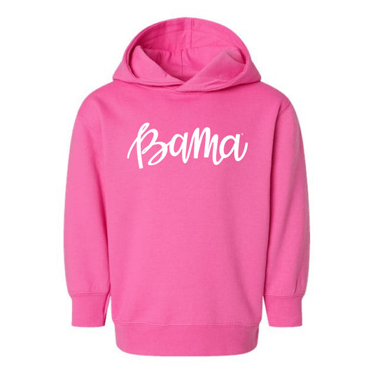 The Bama Script | Toddler Raspberry Hoodie