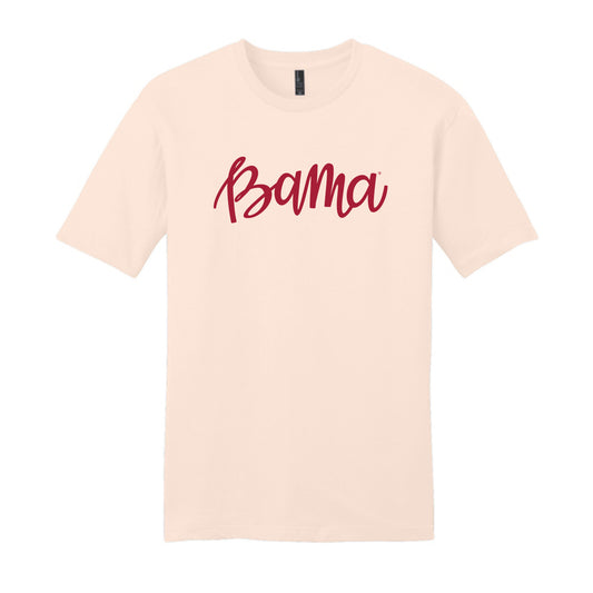 The Bama Script | Rosewater Pink Tee