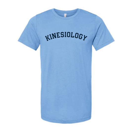 The Baseball Kinesiology | Adult Carolina Blue Tee
