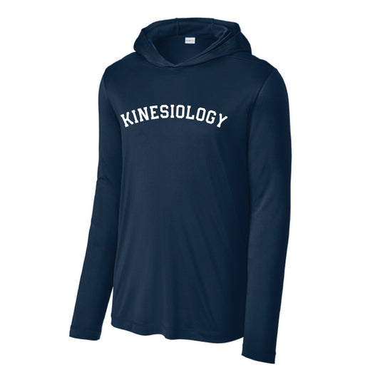 The Baseball Kinesiology Arch | Adult True Navy Sport-Tek Hoodie
