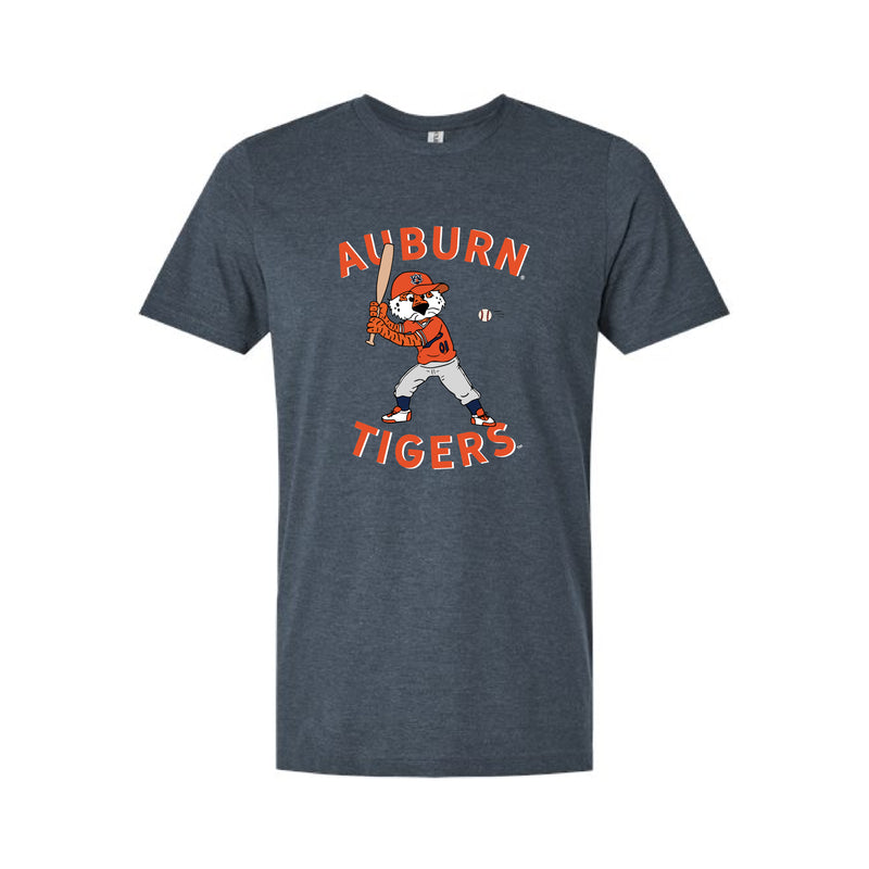 The Batting Aubie | Adult Navy Tee