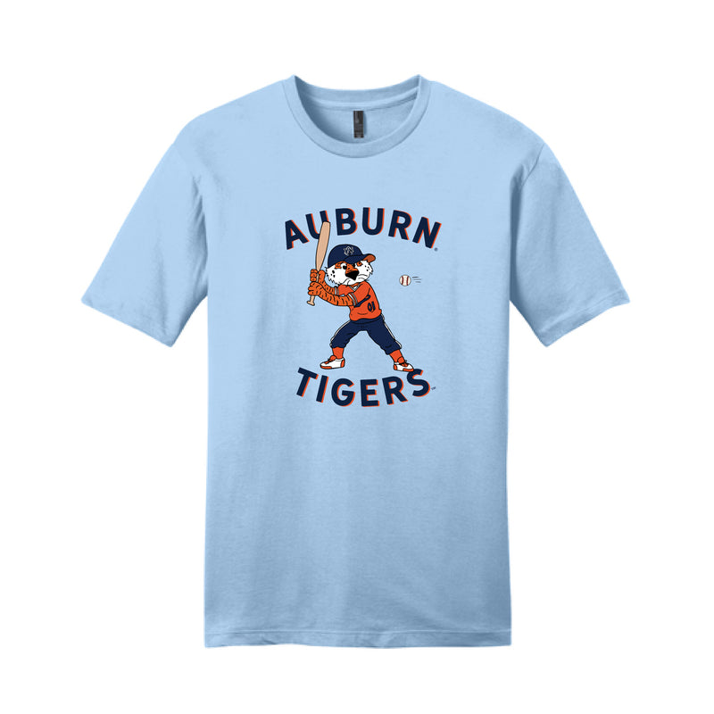 The Batting Aubie | Adult Ice Blue Tee