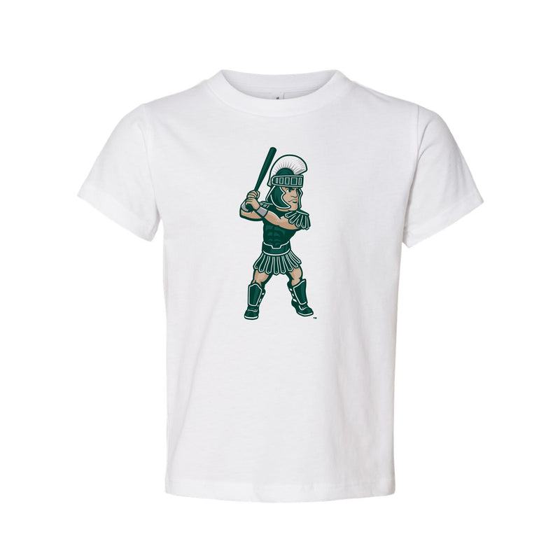 The Batting Sparty | Toddler White Tee