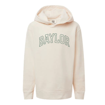 The Baylor Arch Outline | Youth Ivory Hoodie