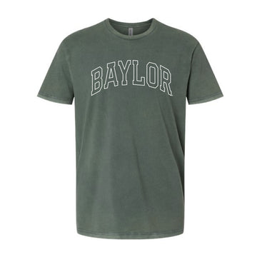 The Baylor Arch Outline | Washed Royal Pine Tee