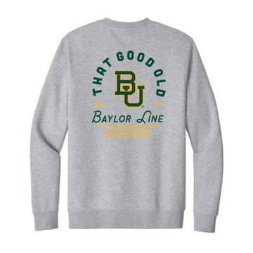 The Baylor Line Tradition | Light Grey Heather Sweatshirt