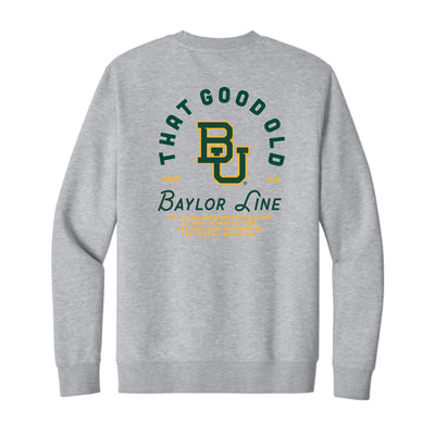 The Baylor Line Tradition | Light Grey Heather Sweatshirt