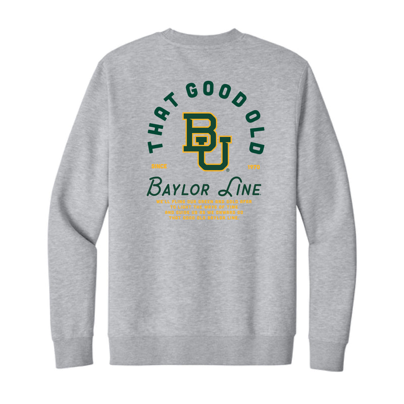The Baylor Line Tradition | Light Grey Heather Sweatshirt